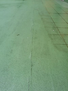 grieta impermeabilización