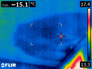 humedad techo orense termografia